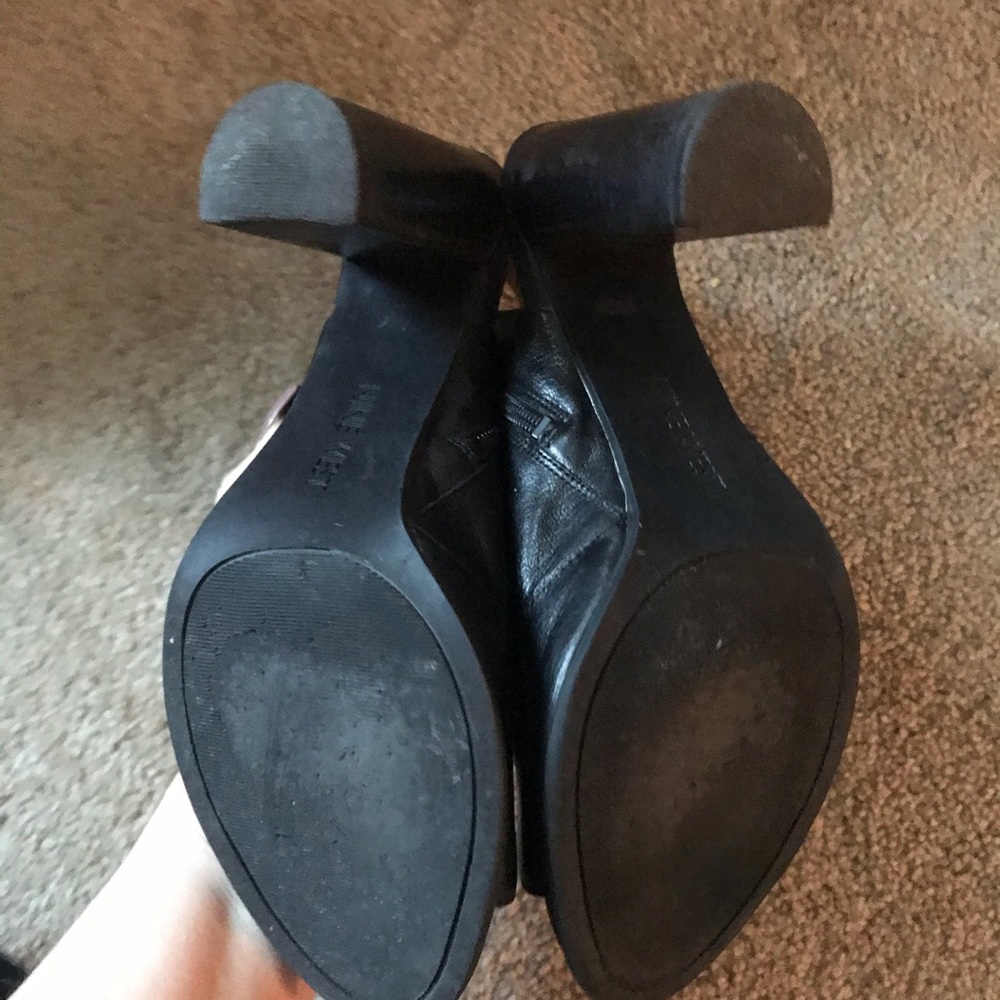 Nine West Leather Peep Toe - Picture 5 of 9